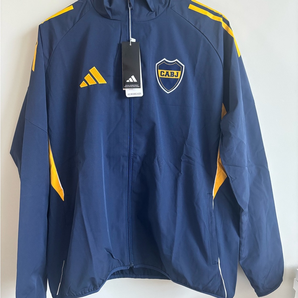 Soccer XL Adidas Boca Juniors  CABJ Windbreaker